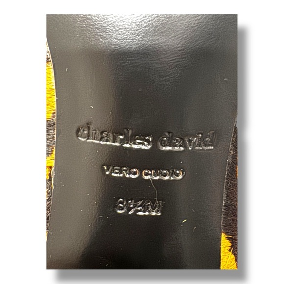 Charles David Calf Leather Pumps 8.5 - Picture 6 of 7